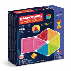 Магнитный конструктор MAGFORMERS Window Solid 14 set 714005